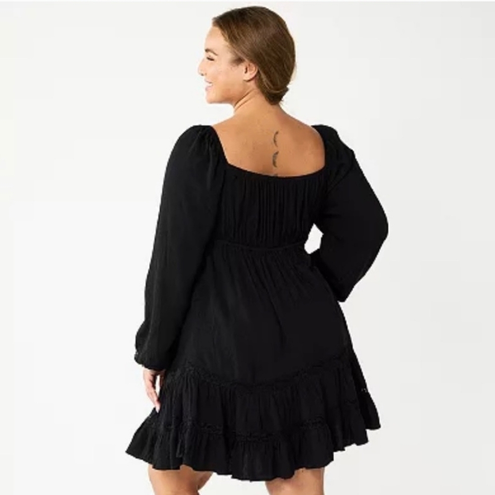 NWT SO Black Dress Size XL Junior - Picture 2 of 5